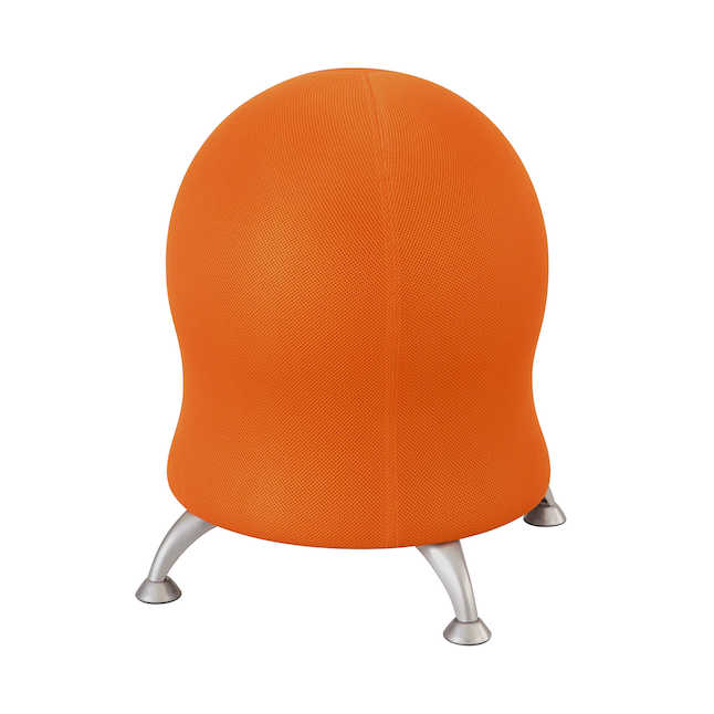 Safco 4750or Zenergy Ball Chair - Orange - 23 X 22.5 X 22.5 In.