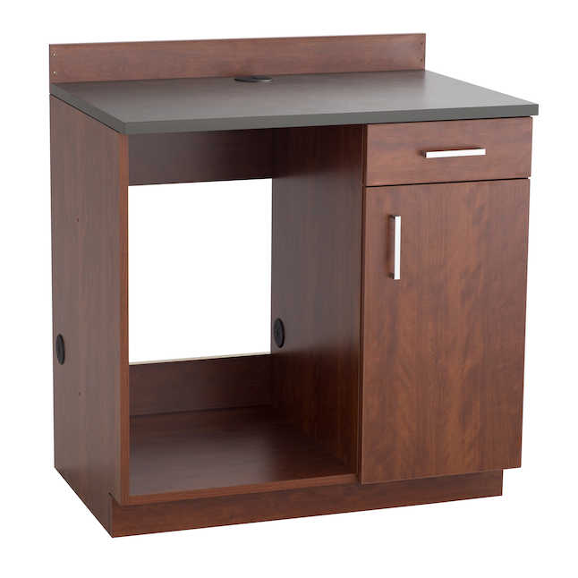 Safco 1705mh Hospitality Appliance Base Cabinet - Mahogany - 39 X 36 X 25 In.