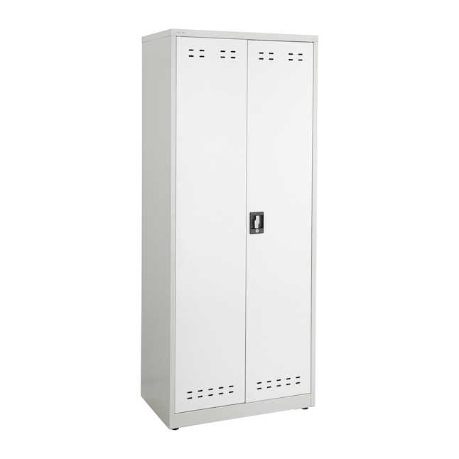 Safco 5532gr Steel Storage Cabinet - Gray - 72 X 30 X 18 In.