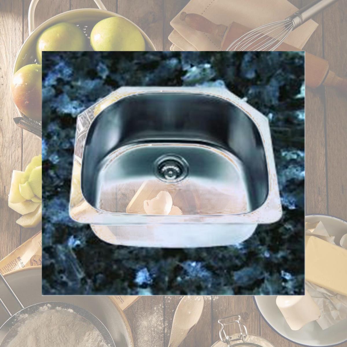 Picture of SFC SM2421 Undermount Single Bowl Kitchen Sink- 23.25 x 20.875 x 9 in.