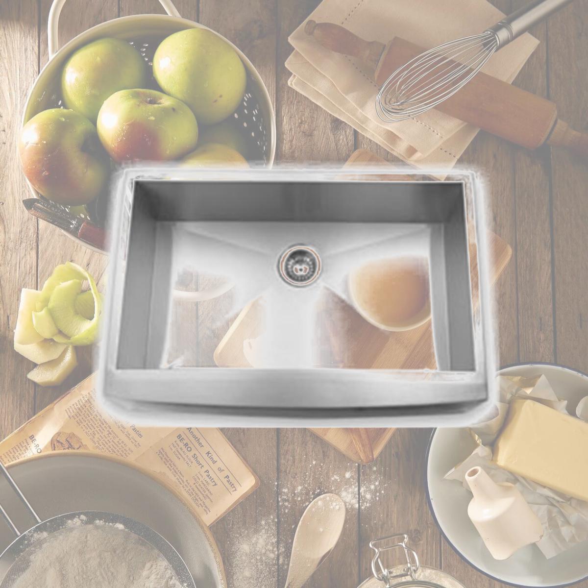 Picture of SFC AP3320C Apron Single Bowl Kitchen Sink- 32.875 x 22.25 x 10 in.