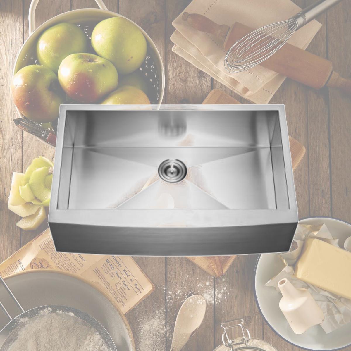 Picture of SFC AP3522C Apron Single Bowl Kitchen Sink- 35.375 x 22 x 10 in.