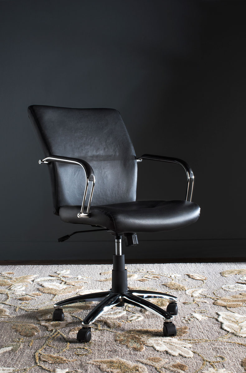 Fox8500b Lysette Desk Chair, Black