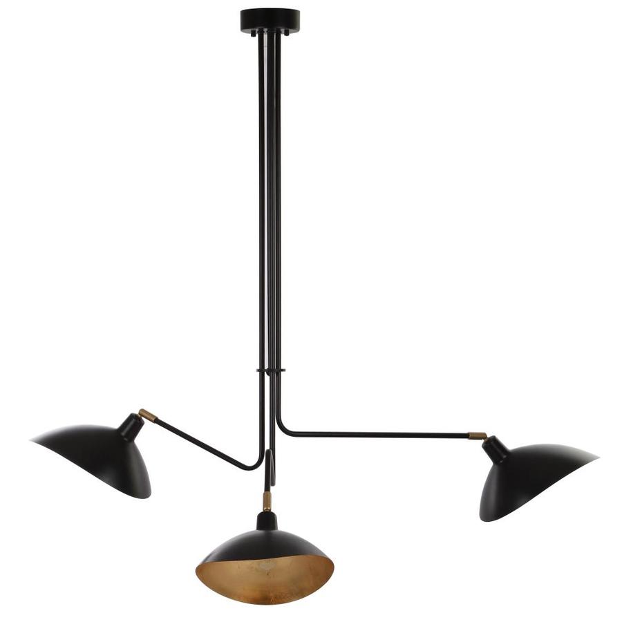 Lit4461a Lewis Metal Pendant Lamp, Black