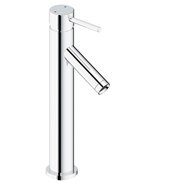 Brf1060c Single Handle 12 Inch Chrome 2.1" X 5.1" X 12.1" Bathroom Vessel Faucet