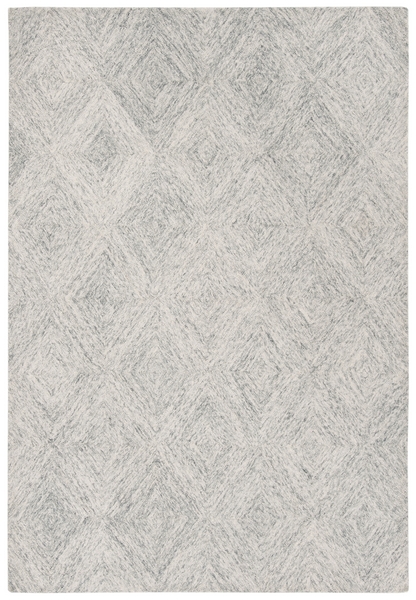 Abt767g-6sq 6 X 6 Ft. Abstract Square Hand-tufted Rug - Silver