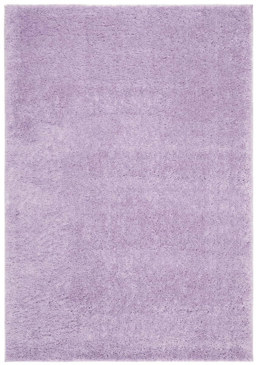 Aug900v-5 5 Ft. 3 In. X 7 Ft. 6 In. August Shag 900 Power-loomed Rectangle Rug - Lilac