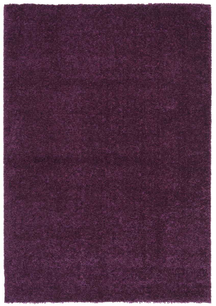 Aug900w-28 2 Ft. 3 In. X 8 Ft. August Shag 900 Power-loomed Rectangle Rug - Purple