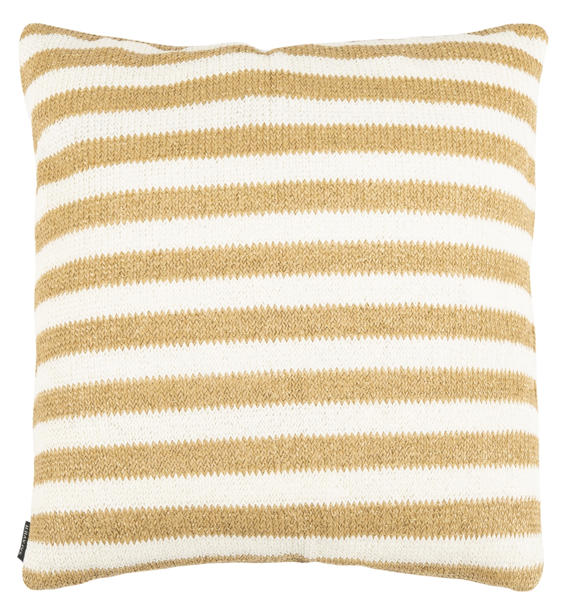 Ppl259a-2020 20 X 20 In. Glenna Pillow, Gold & White
