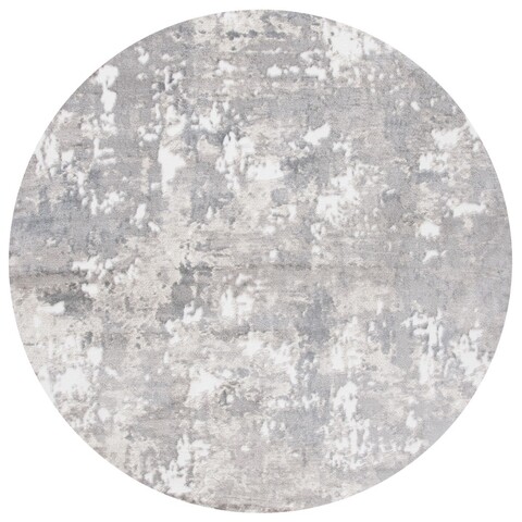 UPC 195058048453 product image for SKY562F-7R 6 ft. 7 in. x 6 ft. 7 in. Skyler 500 Contemporary Round Power Loomed  | upcitemdb.com