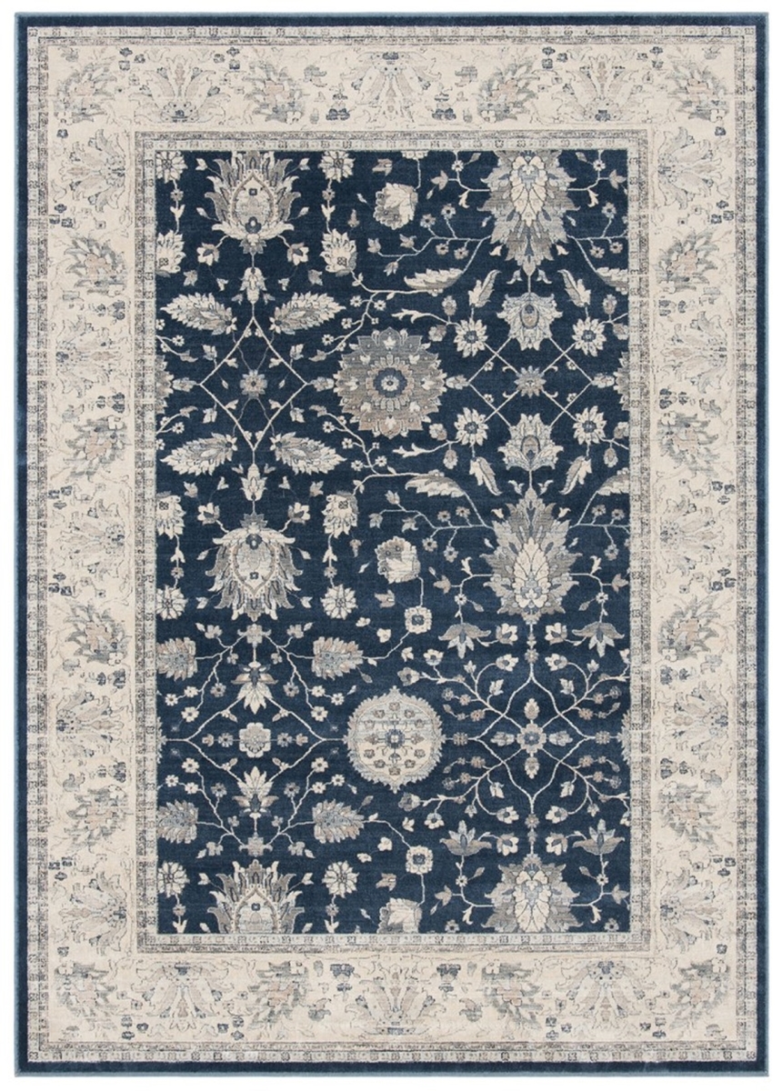 UPC 889048641624 product image for VTG872-7330-8 8 x 10 ft. Vintage 872 Power Loomed Rectangle Area Rug, Dark B | upcitemdb.com