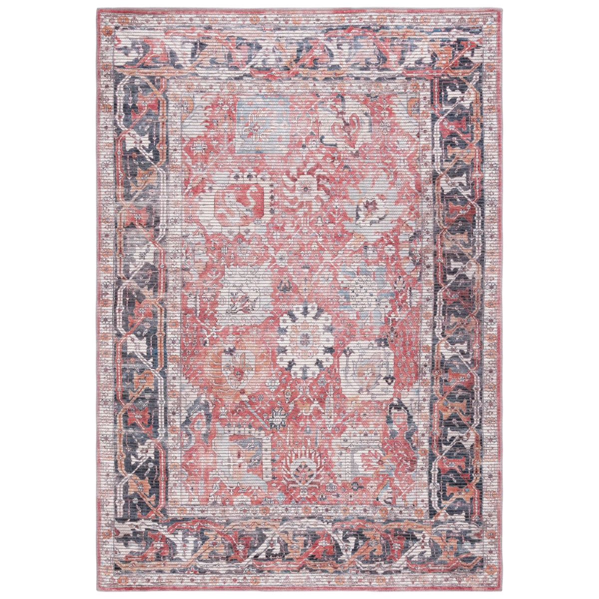 UPC 195058787642 product image for SEP628P-8 8 x 10 ft. Serapi Southwestern Rectangle Rug, Rust & Grey | upcitemdb.com
