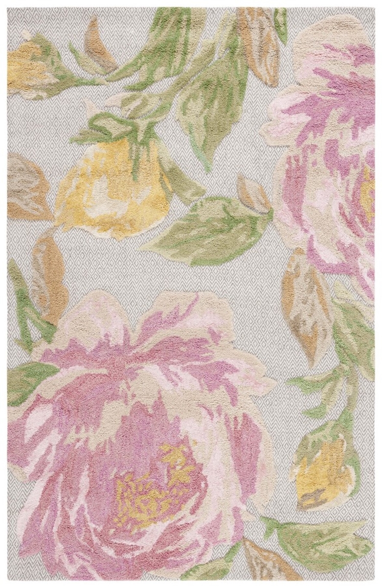 UPC 195058561068 product image for GLM603U-8 8 x 10 ft. Glamour 603U Hand Tufted Rectangle Rug - Pink & Grey | upcitemdb.com