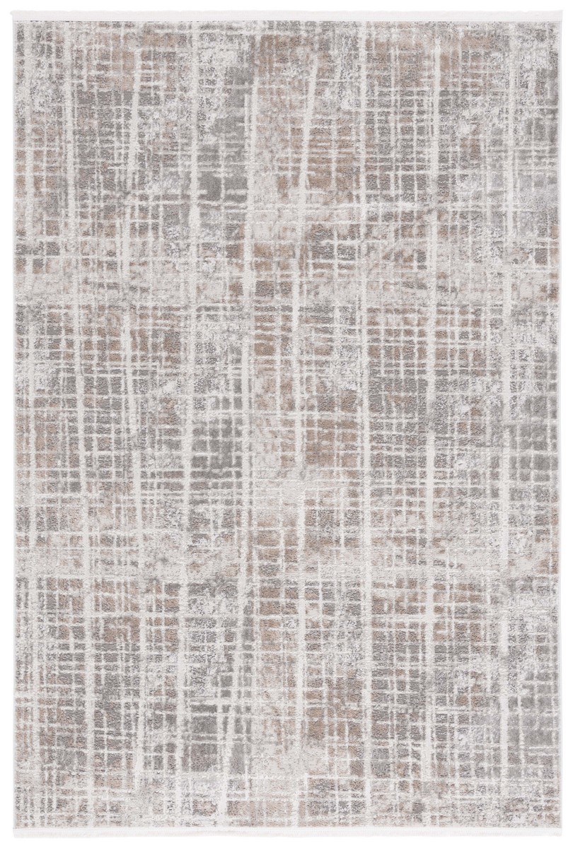 UPC 198162059742 product image for MIL230B-4 4 x 6 ft. Mila Power Loomed Rectangle Area Rug, Beige, Ivory & | upcitemdb.com