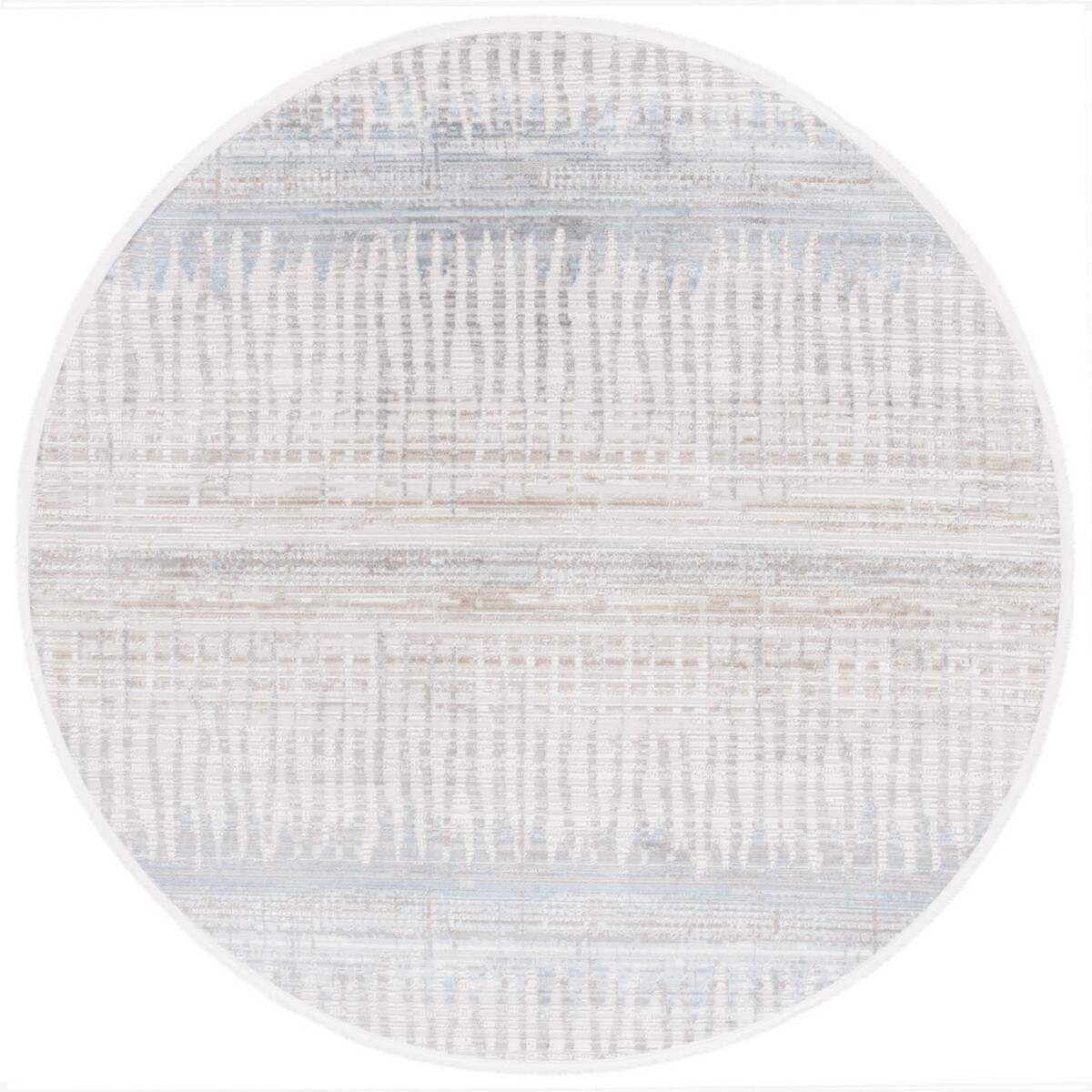 UPC 198162060045 product image for MIL234B-7R 6 ft.-7 in. x 6 ft.-7 in. Mila Power Loomed Round Area  | upcitemdb.com