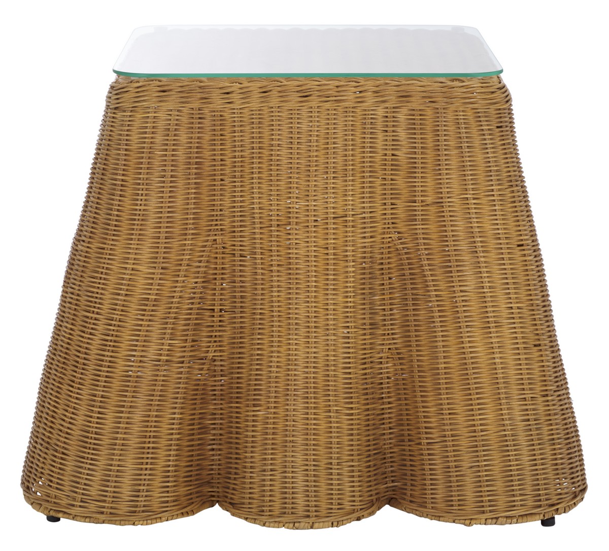 UPC 198162253201 product image for CWK3010A Hylda Square Rattan Accent Table - Natural | upcitemdb.com