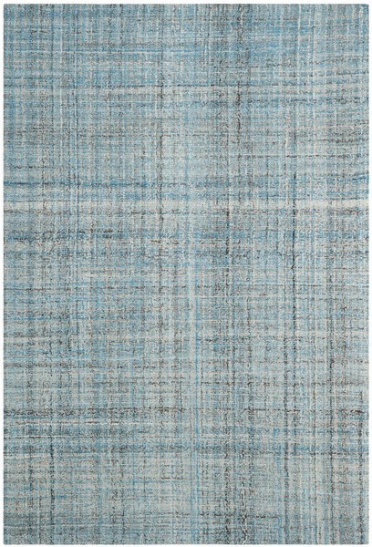 Abt141a-4 4 X 6 Ft. Medium Rectangle Abstract Hand Tufted Rug, Blue & Multi Color