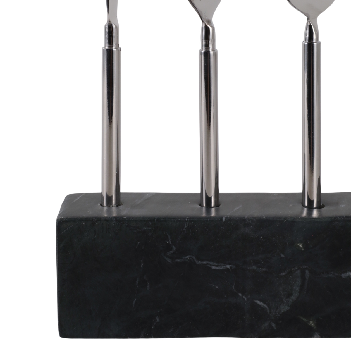 Picture of Sagebrook Home 22555 10 in. Bar Utensil Set, Silver & Black - 4 Piece