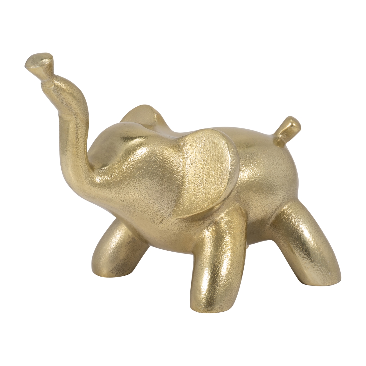 Picture of Sagebrook Home 18291 6 in. Aluminum Decorative Baloon Elephant Figurine&#44; Gold