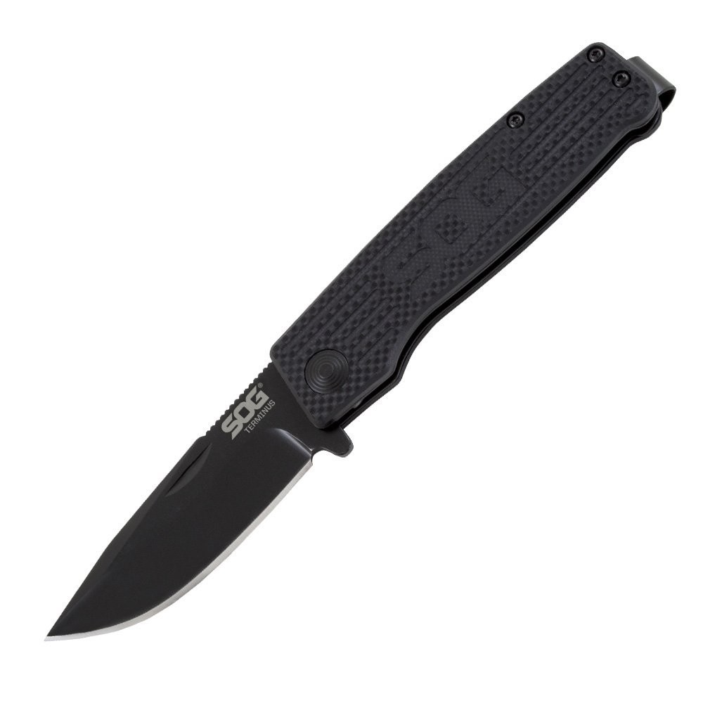 Tm1002-bx Terminus Joint Folding Knife - Black