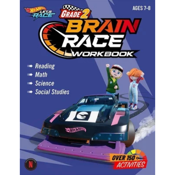 ISBN 9798330922697 product image for 160998 Hot Wheels Brain Race Grade 2 Workbook | upcitemdb.com