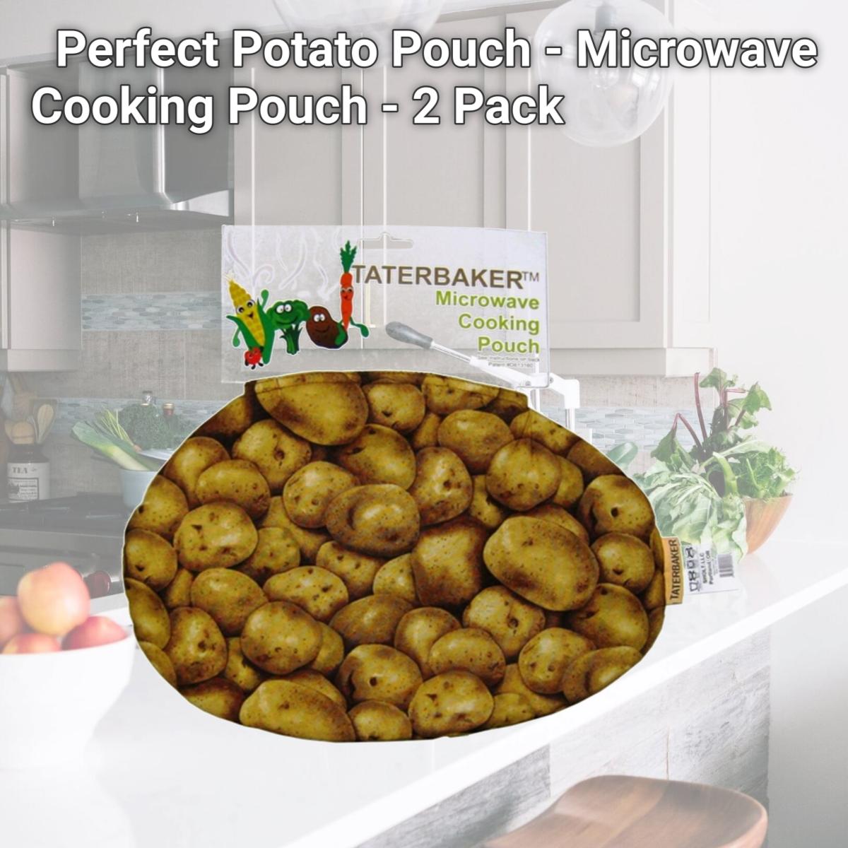 Picture of Taterbaker 00-200 Perfect Potato Pouch - Microwave Cooking Pouch - 2 Pack