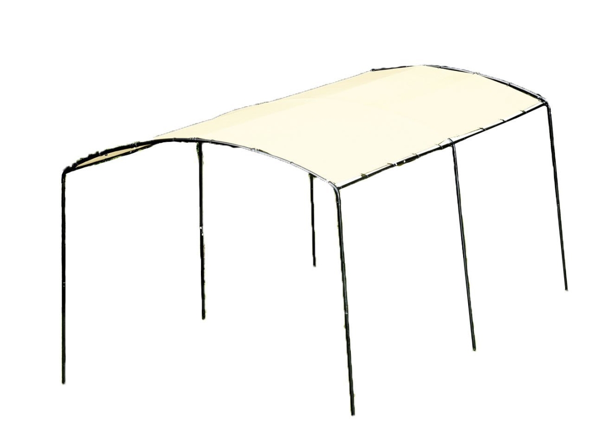 10 X 18 Ft. Monarc Round Top Canopy, Sandstone Cover