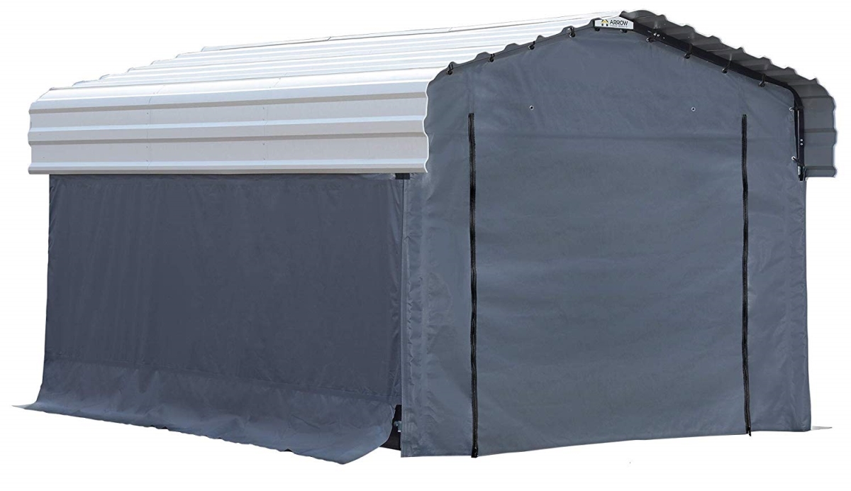10182 10 X 15 Fabric Carport Enclosure Kit