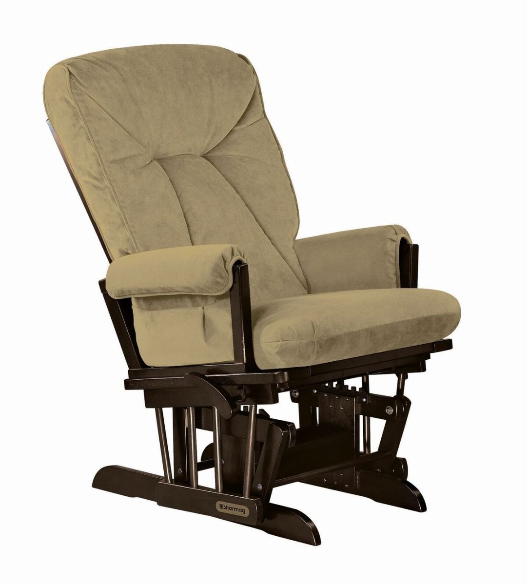 UPC 773378145948 product image for Shermag 37147KD.02.0187 Extra Wide Glider Recliner - Espresso & Bella Lichen | upcitemdb.com