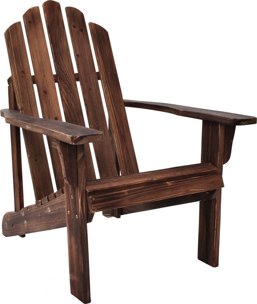 Shineco 5618rw Rustic Adirondack Chair, Dutch Blue