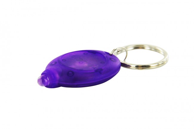 Keylight Keychain Purple With Ultraviolet Led Light