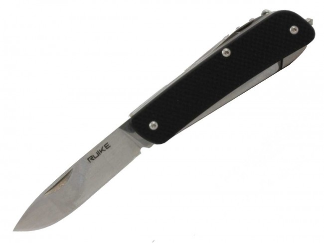 -ruike-m61-b 6.45 In. 14c28n Stainless Steel Multifunction Knife - Black