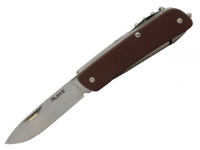 -ruike-m61-g 6.45 In. 14c28n Stainless Steel Multifunction Knife - Green