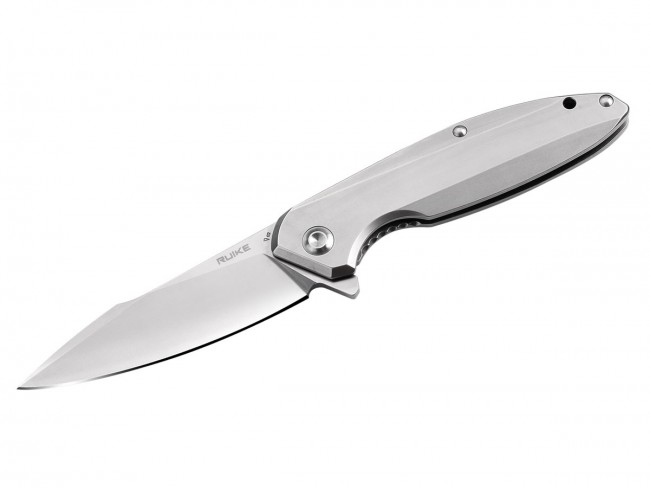 -ruike-p128-sf 8.54 In. 14c28n Stainless Steel Folding Knife - Steel