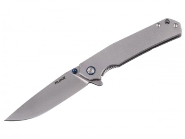 -ruike-p801-sf 14c28n Stainless Steel Folding Knife - Blue & Silver