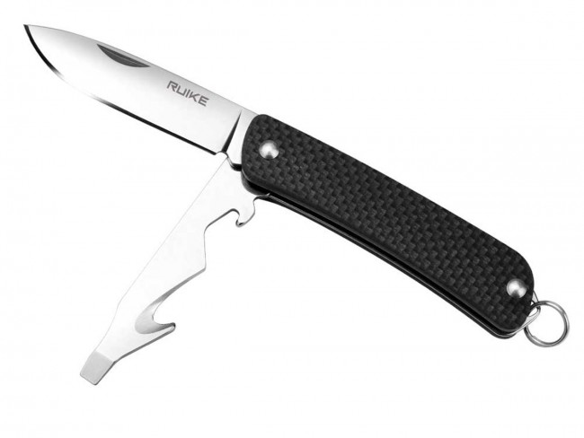 -ruike-s21-b 4.8 In. 14c28n Stainless Steel Multifunction Knife - Black