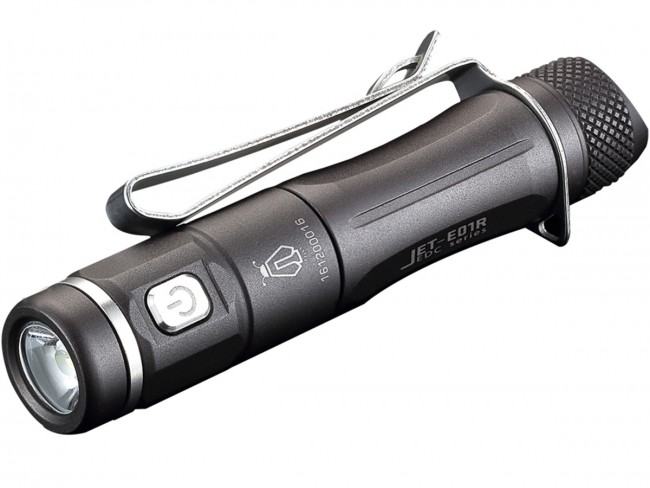-e01r Usb Rechargeable Flashlight - 138 Lumens