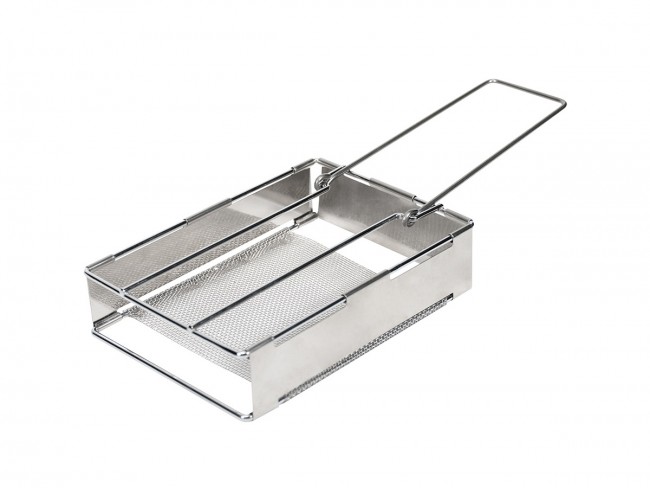 Collapsible Stainless Steel Heritage Packable Grill - Silver