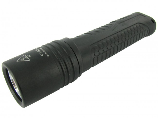 -pa40-xml2 Military Tactical Flashlight With Cree Xm-l2 Led, Black - 680 Lumens