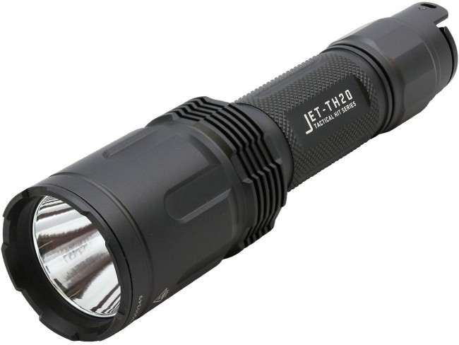 -th20 Led Flashlight With Cree Xhp70.2 Led, Black - 3150 Lumens