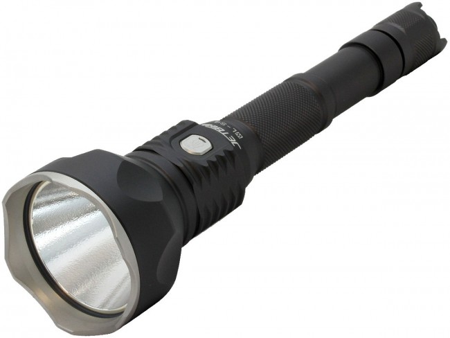 -wl-s4-gt Professional Outdoor Searchlight With Cree Xhp70, Black - 3300 Lumens