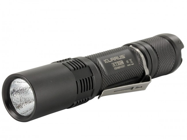 -xt2c-xpl-hi Dual Button Flashlight With Cree Xpl-hi-v3 Led, Black - 1100 Lumens