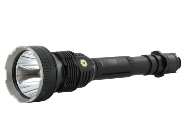 -xt30r Rechargeable Long-range Flashlight With Cree Xhp-35 Hi D4 Led, Black - 1800 Lumens