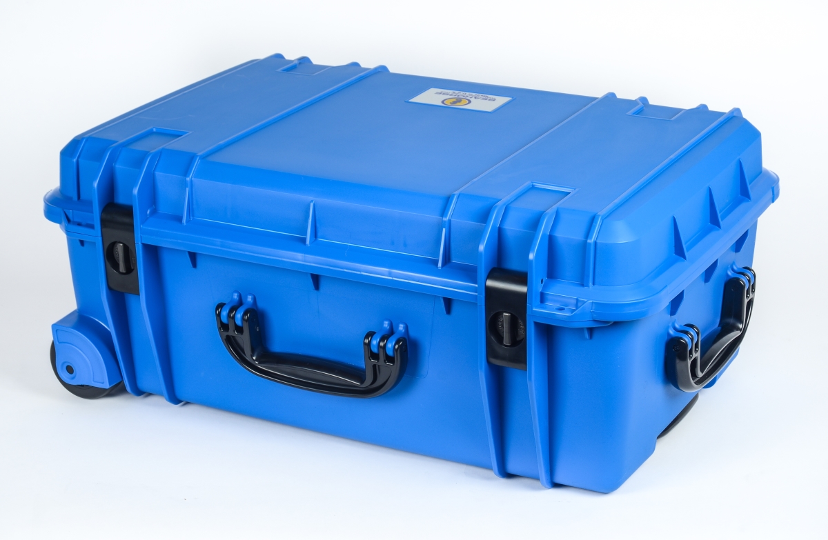 920 Wheeled Case With Foam- Blue