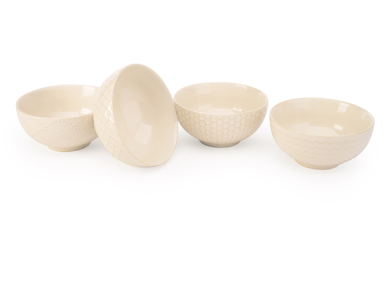 4860 5 In. Sahara Bowls, 4 Assorted