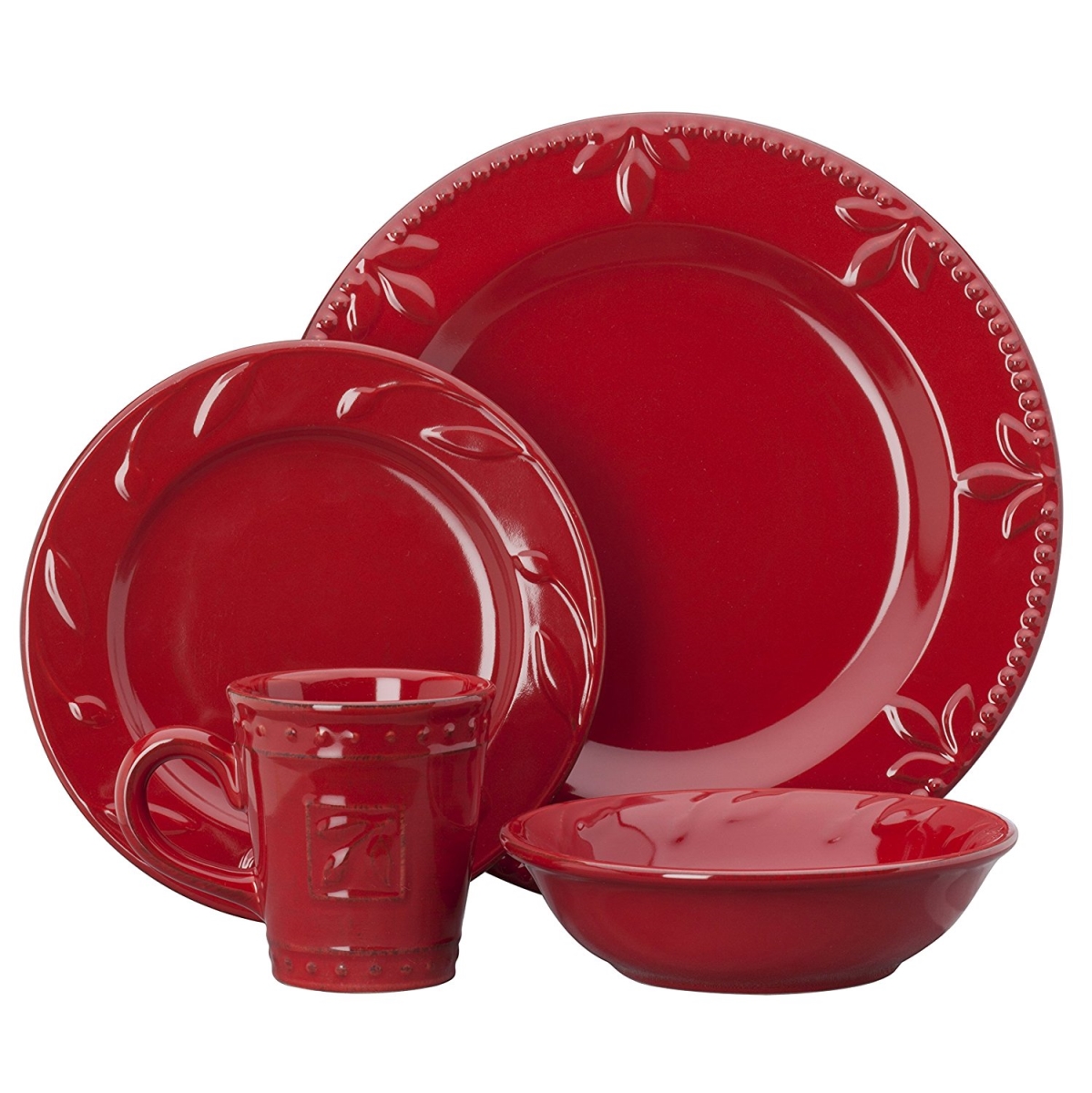 70760 Sorrento Ruby Place Setting, 4 Piece