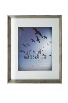 Wd1791620 16 X 20 In. Stark Grey Picture Frame