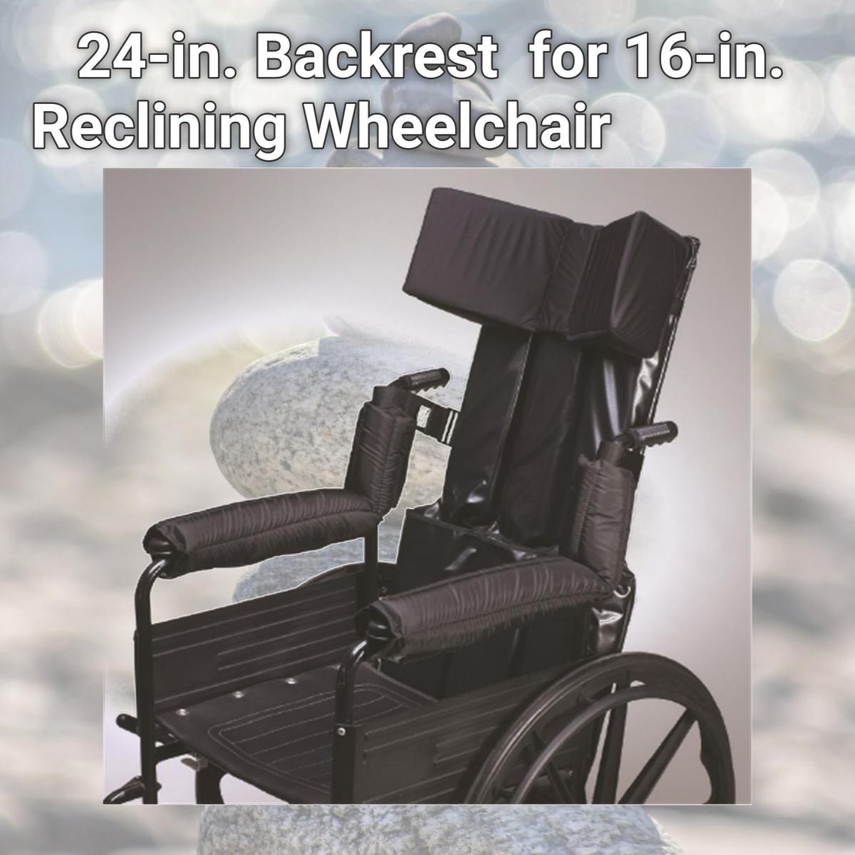Picture of Skil-Care 703112  24-in. Backrest  for 16-in. Reclining Wheelchair 