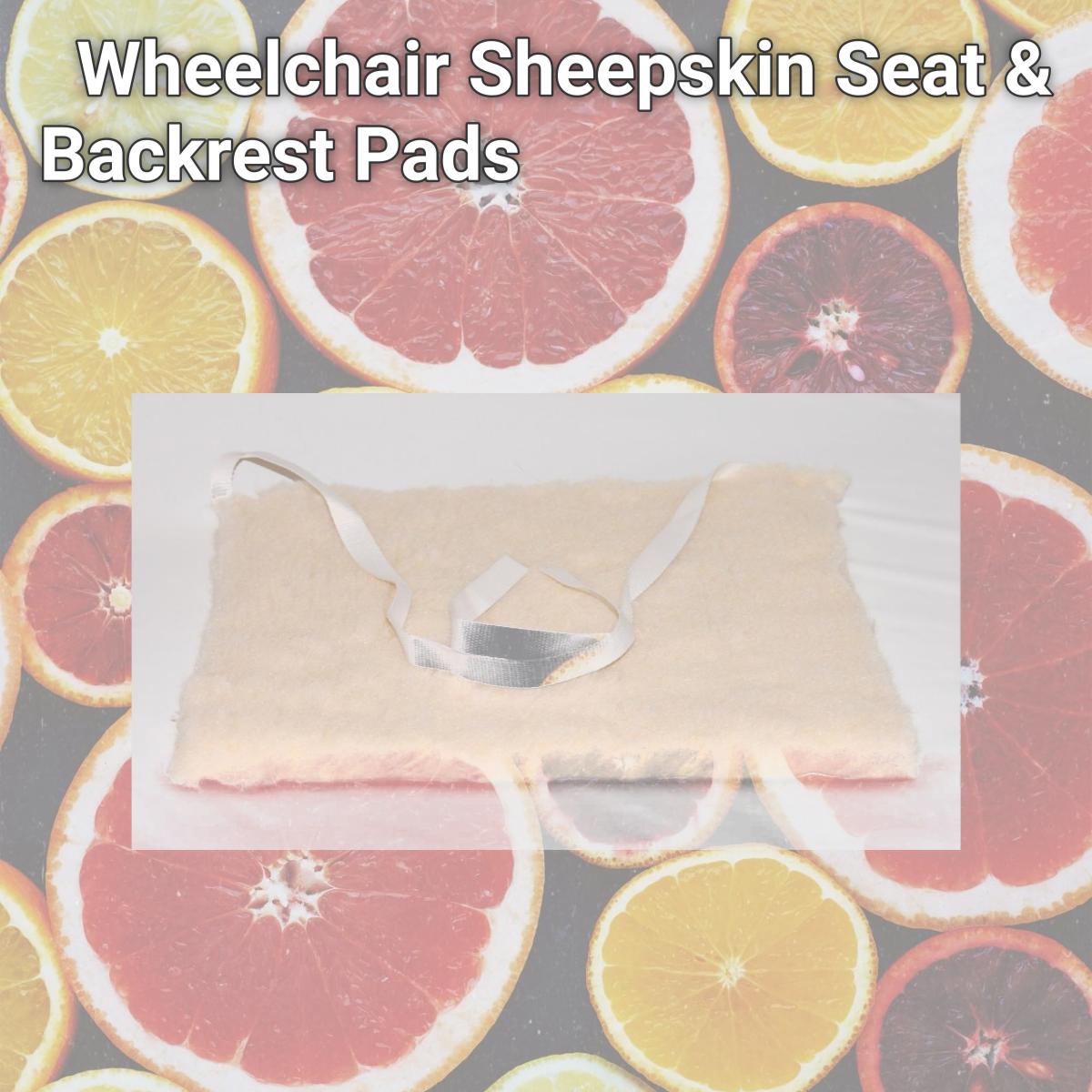 Picture of Skil-Care 703050 Wheelchair Sheepskin Seat & Backrest Pads