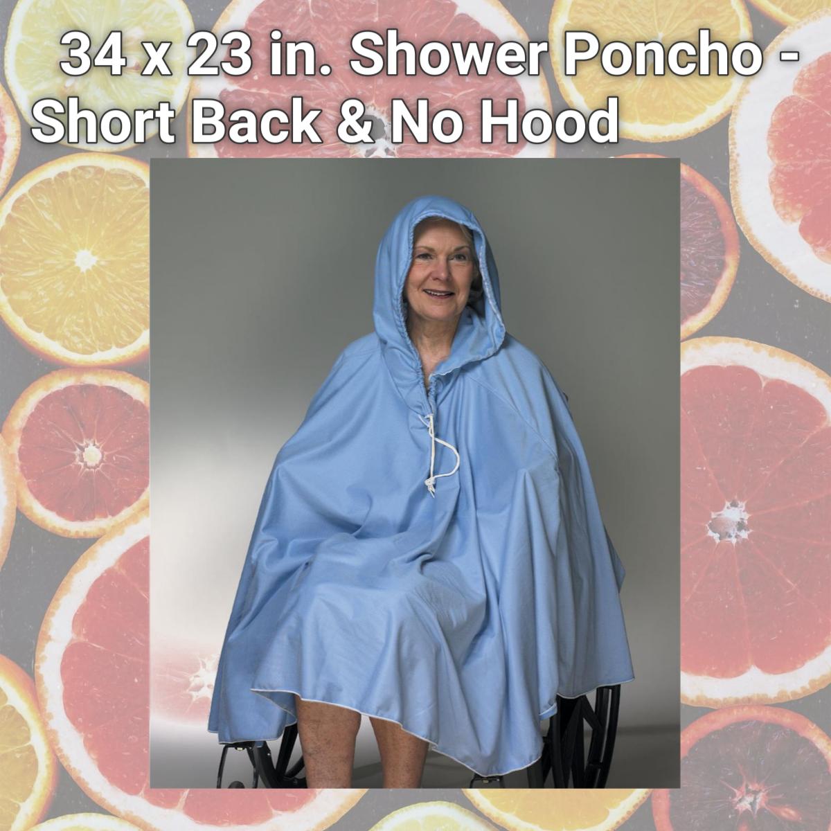 Picture of Skil-Care 909120 34 x 23 in. Shower Poncho - Short Back & No Hood